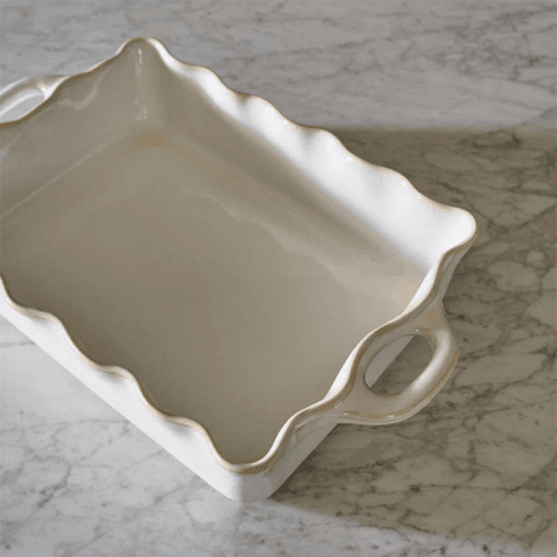 Image showing the Bramley Medium Baking Dish, D35cm, Reactive White product.
