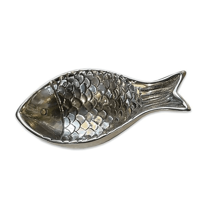 Fish Dip Bowl, L18 x W10cm, Silver