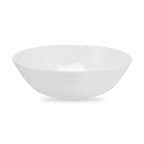 Image showing the Serendipity Set of 4 Deep Bowls, D18.5cm, White product.
