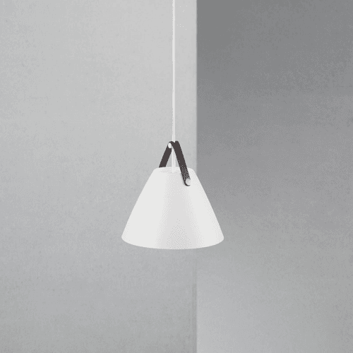 Image showing the Strap Pendant, H27cm, White product.