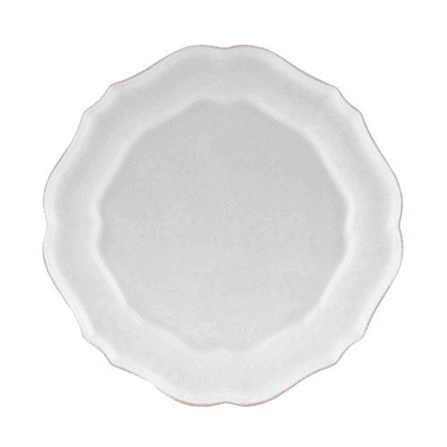 Image showing the Impressions Set of 6 dinner plates, 29cm, white product.