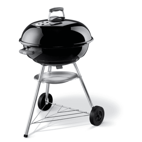Image showing the Classic Compact Charcoal Barbecue, 57cm, Black product.