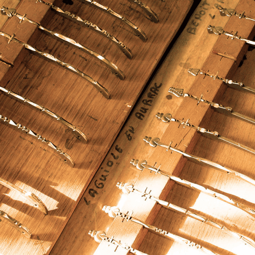 Image showing the Cheese Knife, Solid Horn Handle product.