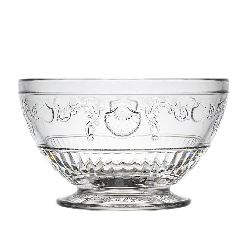 Versailles Set of 6 Bowls, D14cm, Clear