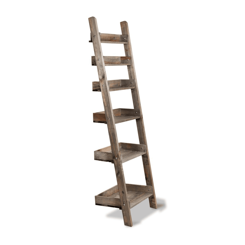 Aldsworth Shelf ladder, H178 x W49 x D40cm, Natural