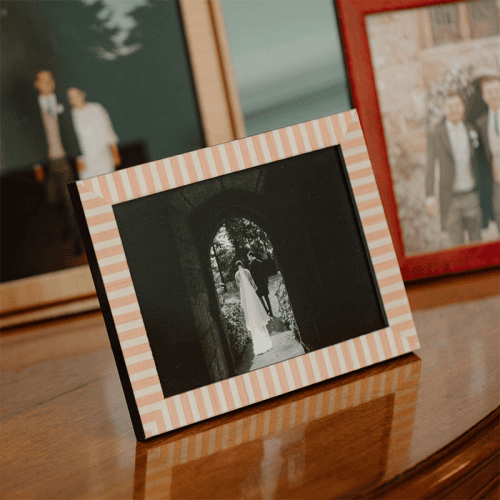 Image showing the Willa Photo Frame, 5x7", Rose product.