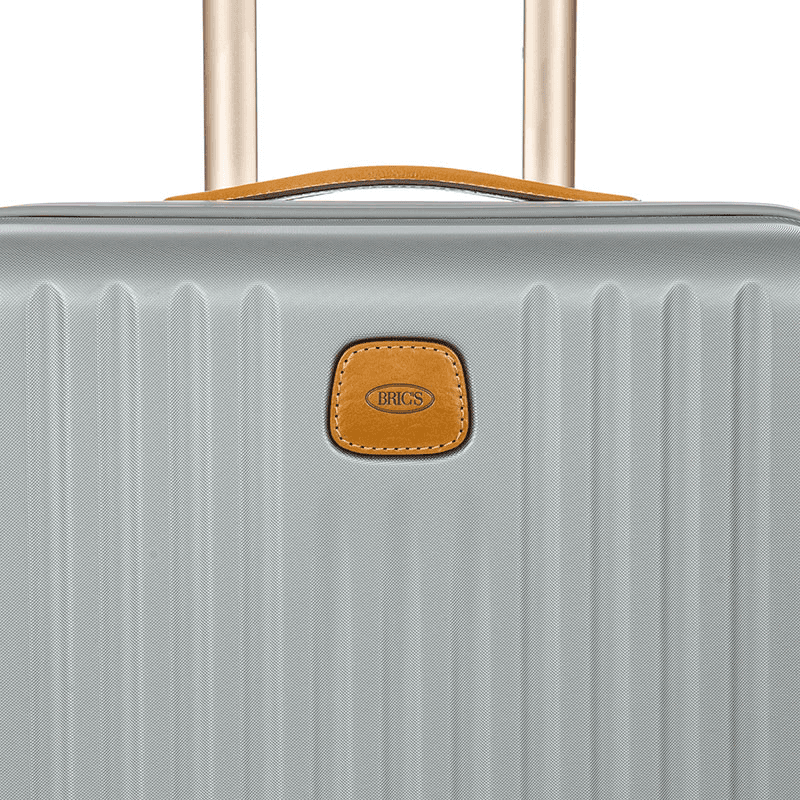 Capri Carry-on Suitcase, H55 x L38 x W23cm, Silver