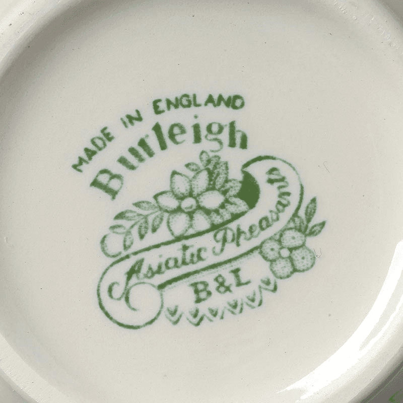 Asiatic Pheasants Soup Bowl, D20.5cm, Green