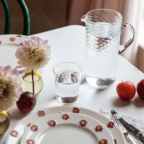 Image showing the Set of 4 Tumblers, Rose Pink product.