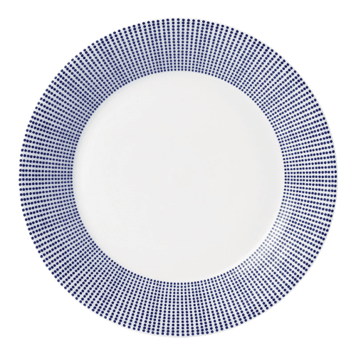 Image showing the Pacific - Dots Dessert plate, 23cm, Blue product.