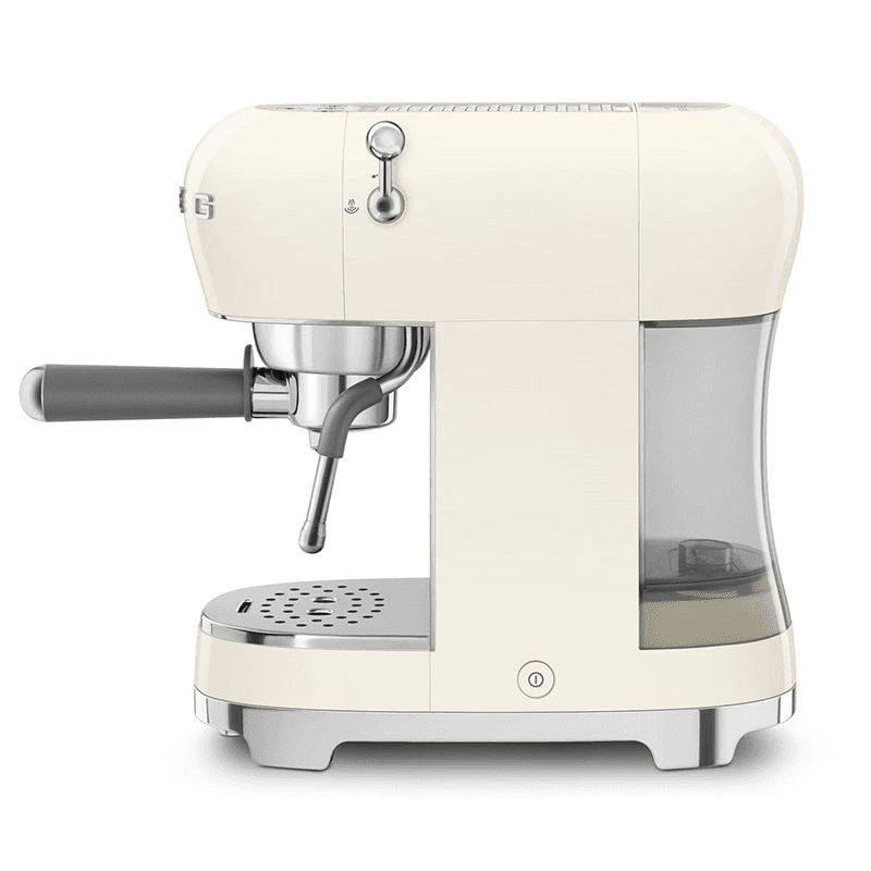 50's Style Espresso Coffee Machine, Cream