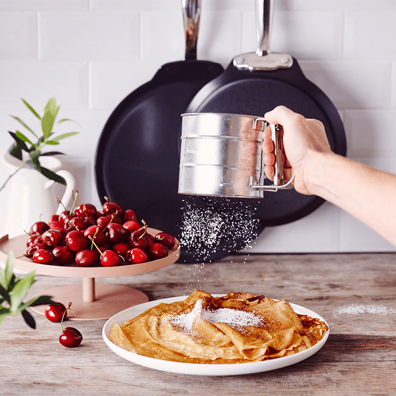 Barcelona Pro Non-Stick  Pancake Pan, 24, Black