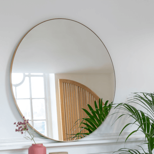 Image showing the Fine Edge Edge Mirror, 60cm, Gold product.