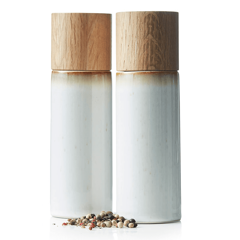 Gastro Salt and Pepper Mill, H17cm, Cream