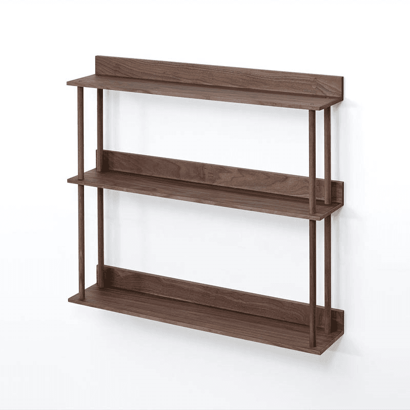 Platform 3 Shelf, H64 x W100cm, Walnut