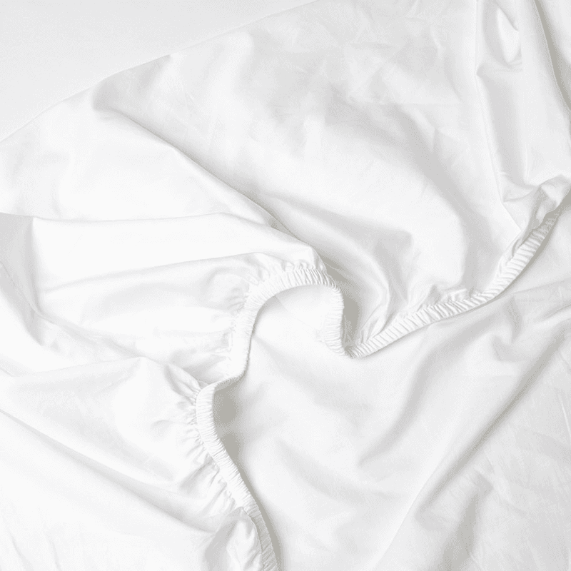 The Perfect 300 Thread Count Fitted Sheet, Double, White