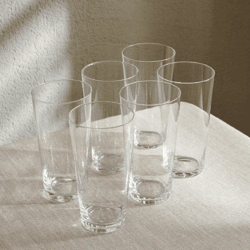 Image showing the Greenwich Set of 6 Water Glasses, 470ml product.