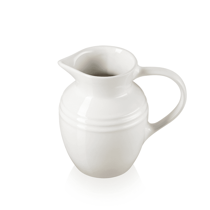 Stoneware Breakfast jug, 600ml, Meringue