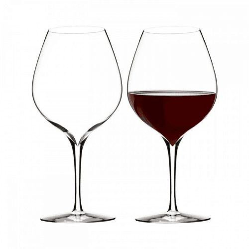 Image showing the Elegance Collection Pair of merlot glasses product.