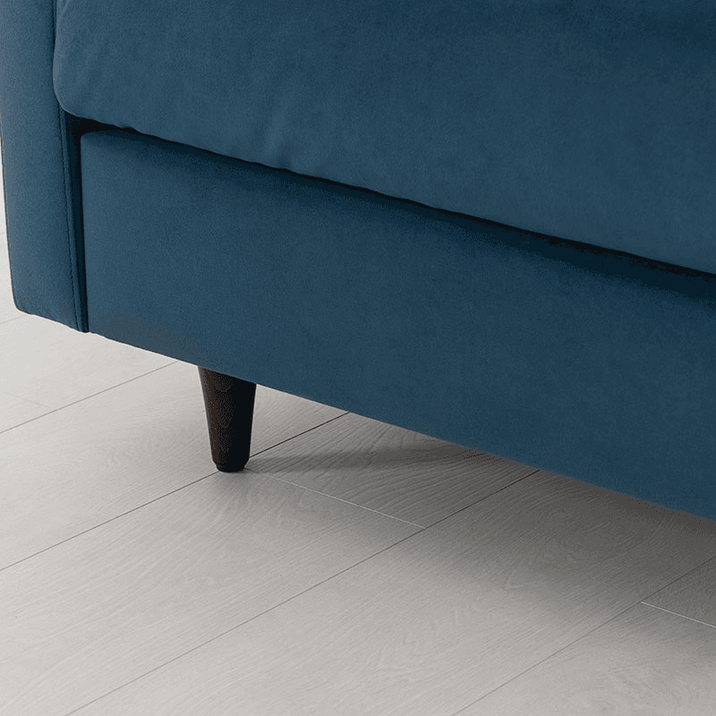 Model 07 Velvet Armchair, Teal