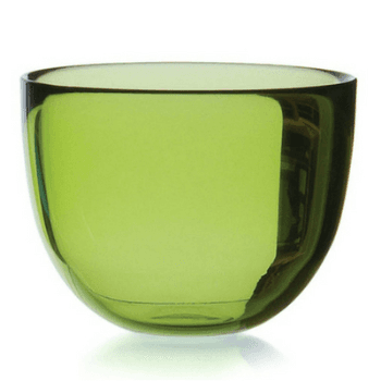 Image showing the Coloured Glass Bowl, Lime Green, Medium, 13cm product.