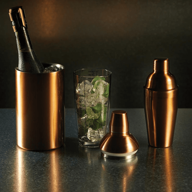 Cocktail Shaker, 500ml, Copper Finish