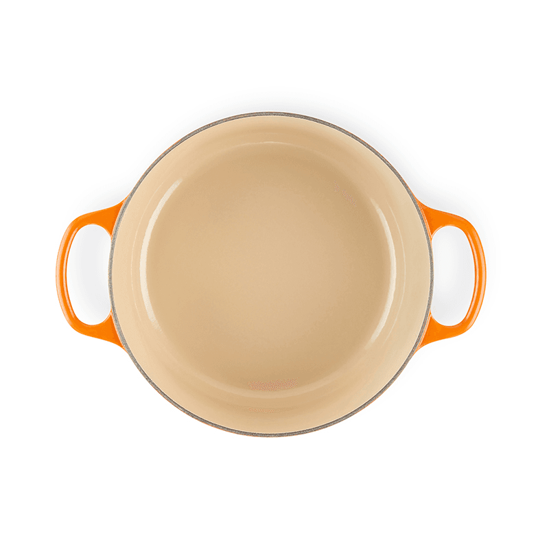 Signature Cast Iron Round casserole, 28cm - 6.7 litre, Volcanic