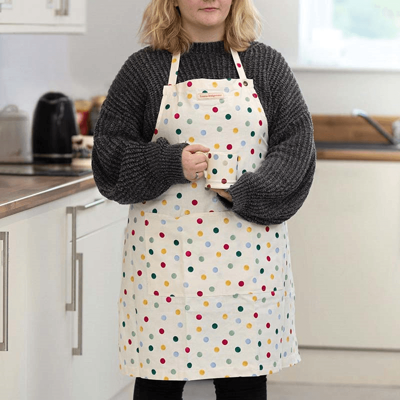 Polka Dot Apron, 81cm x 88cm