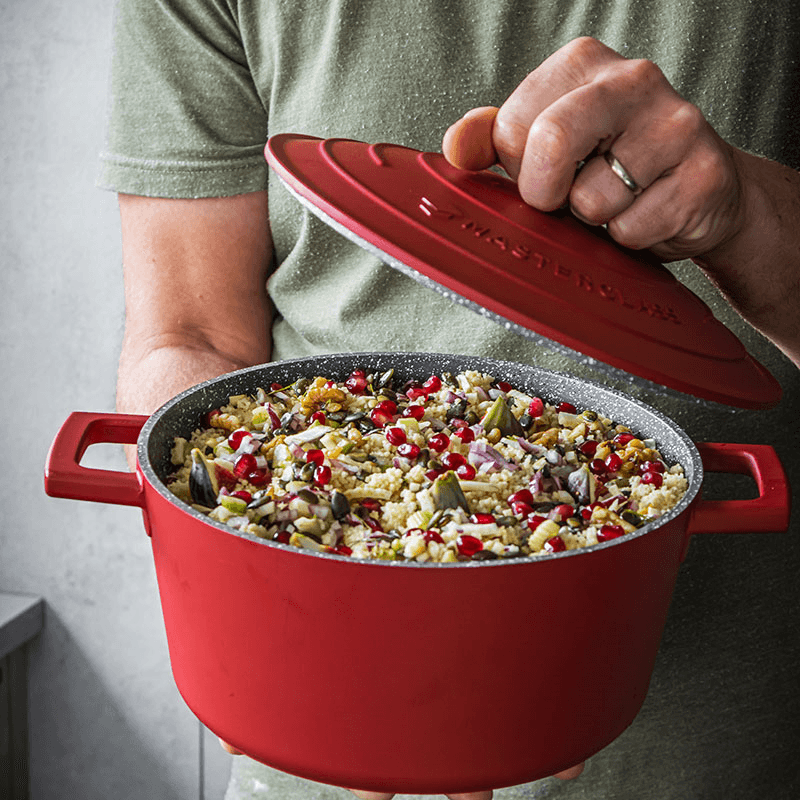 Casserole Dish, 5L, Red
