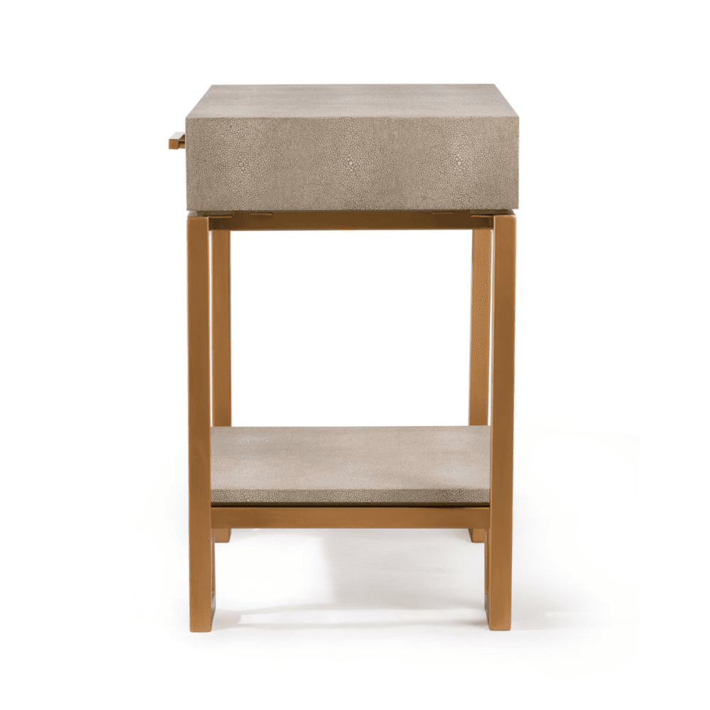 Flex Side table, W52 x H60 x D40cm, Cream