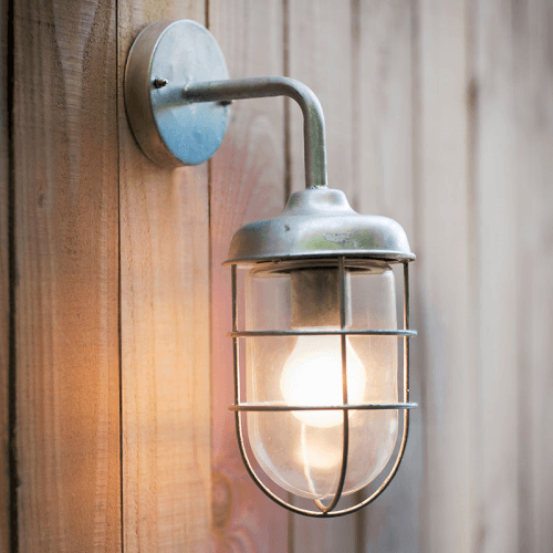 Image showing the St Ives St Ives harbour light, H36 x W13.5 x D20cm, Silver product.