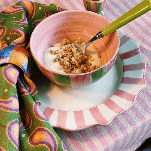 Image showing the Scalloped Dinner Plate, D27cm, Pink product.