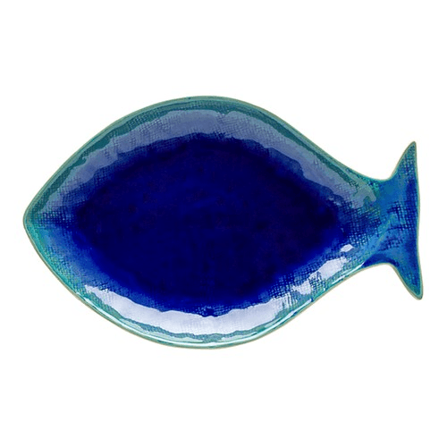 Image showing the Dori - Sea Bream Small dish, 30cm, Atlantic Blue product.