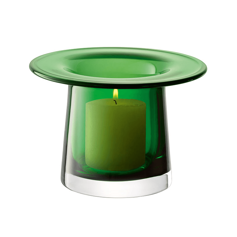 Victoria Vase/Lantern, H13.5cm, Fern Green