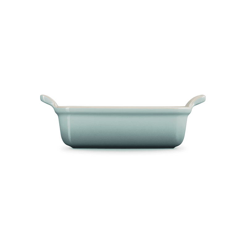 Stoneware Heritage Rectangular Dish, 19cm, Sea Salt