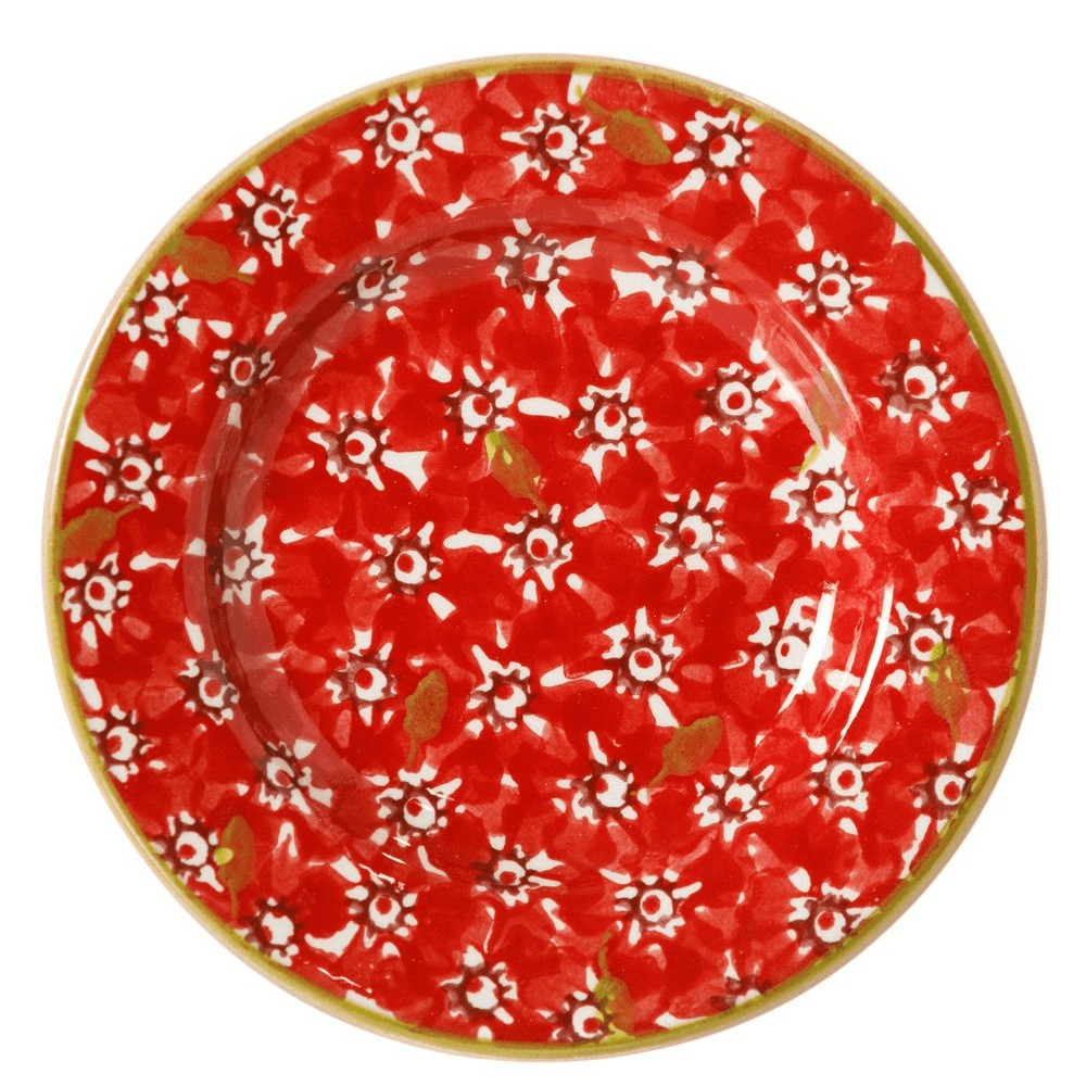 Lawn Tiny plate, D13cm, Red