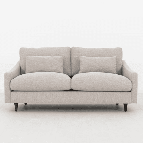 Image showing the Model 07 Linen 2 Seater Sofa, Pumice product.