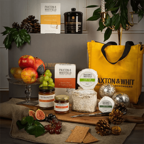 Image showing the The Piccadilly Cheese hamper, Wooden Hamper product.