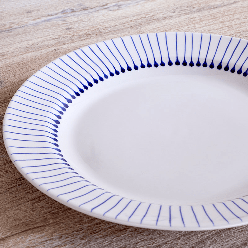 Iba Dinner Plate, D27.5cm, Indigo