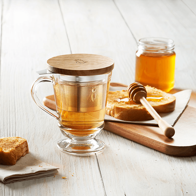 Bee Infuser Mug, 275ml, Clear