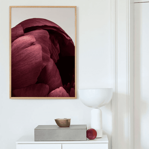 Image showing the Peonia 01 FSC Print, 50 x 70cm product.