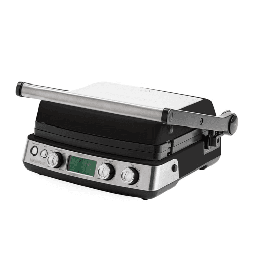 Image showing the Non-Stick 3-in-1 Contact Grill & Indoor BBQ, Black product.