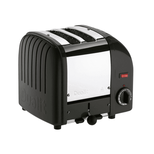 Image showing the Classic Vario 2 slot toaster, Black product.