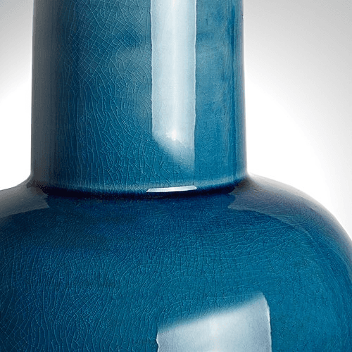 Lolita Medium table lamp - base only, H44 x W18cm, Turquoise