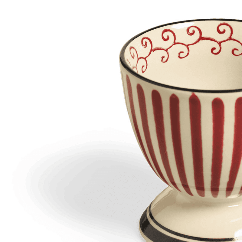 Kintaro Set of 4 Mugs, Cochineal