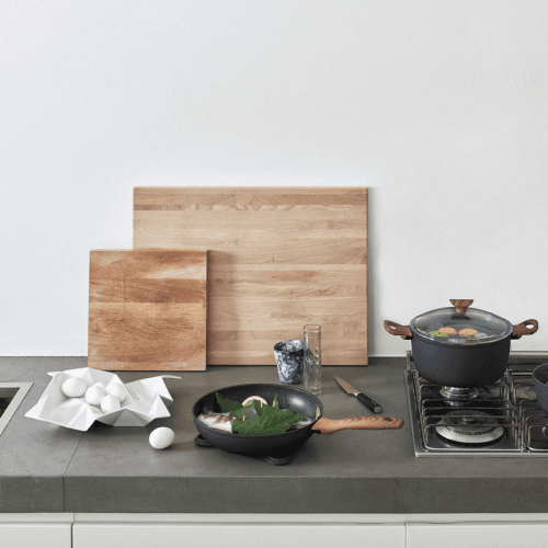 Image showing the Rock & Rose Saucepan, D18cm, Black product.