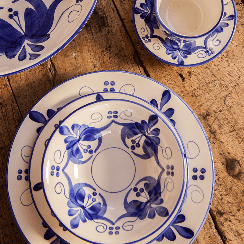 Liliana Ceramic Bowl, D18cm, Blue