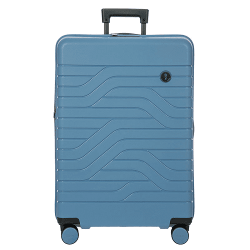 Image showing the Ulisse Expandable Suitcase, H71 x L49 x W28cm, Grey Blue product.