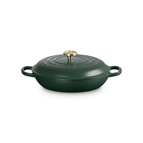 Image showing the Signature Cast Iron Shallow Casserole, Forêt product.
