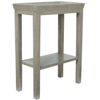 Image showing the Side Table, Gustavian, Wooden, Silver Birch, 48 x 25 x 59cm product.